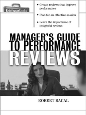cover image of The Manager's Guide to Performance Reviews